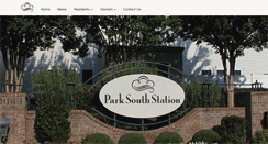 Desktop Screenshot of parksouthstation.org
