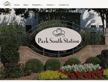Tablet Screenshot of parksouthstation.org